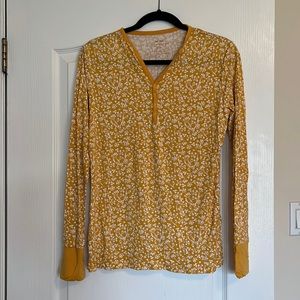 Little Sleepies Women’s Henley top NEVER WORN